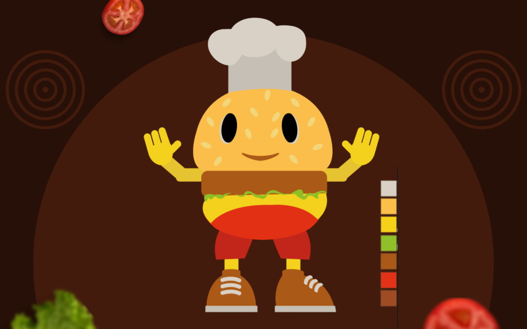 Diseño de personaje para comunicación interna – Burger King